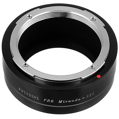  FotodioX Adapter for Miranda Lens to Sony NEX Mount Camera