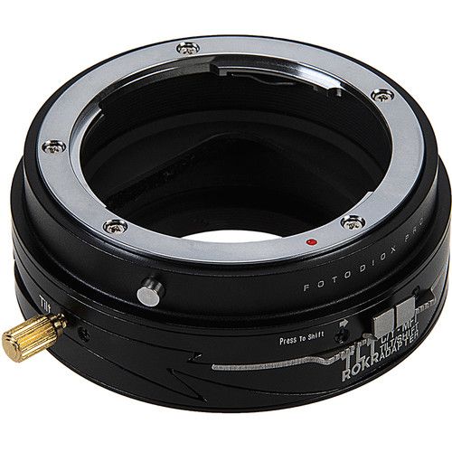  FotodioX Pro TLT ROKR Tilt-Shift Lens Mount Adapter for Contax/Yashica?Mount Lens to Micro Four Thirds Mount Camera