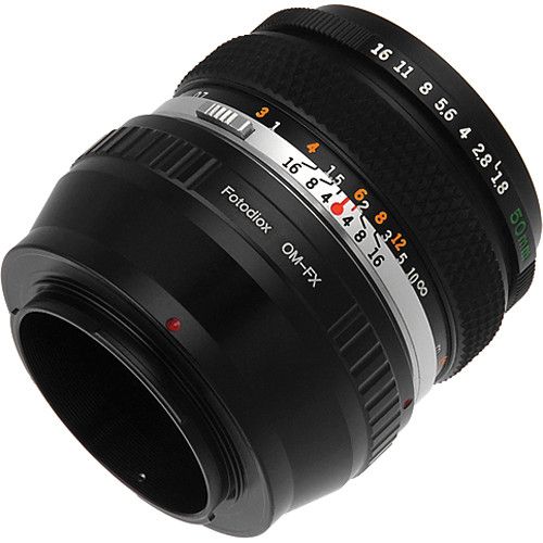  FotodioX Olympus OM Pro Lens Adapter for Fujifilm X-Mount Cameras