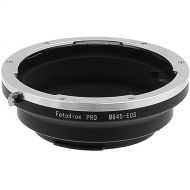 FotodioX Pro Lens Mount Adapter for Mamiya 645 Lens to Canon EF-Mount Camera