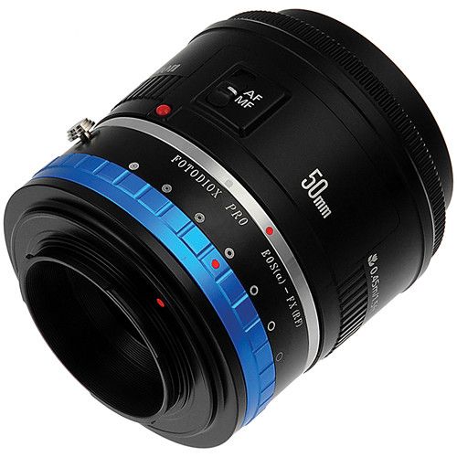  FotodioX Canon EF Pro Lens Adapter with Built-In Iris Control for Fujifilm X-Mount Cameras