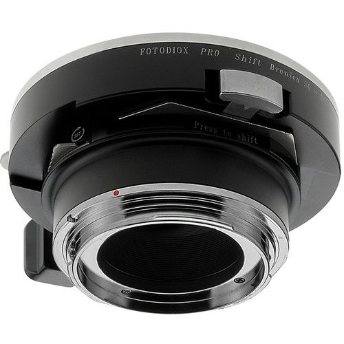  FotodioX Pro Shift Mount Adapter for Bronica SQ-Mount Lens to Canon EOS Camera