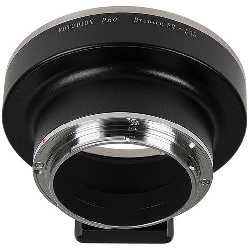  FotodioX Pro Lens Mount Adapter with Generation v10 Focus Confirmation Chip for Bronica SQ-Mount Lens to Canon EF or EF-S Mount Camera