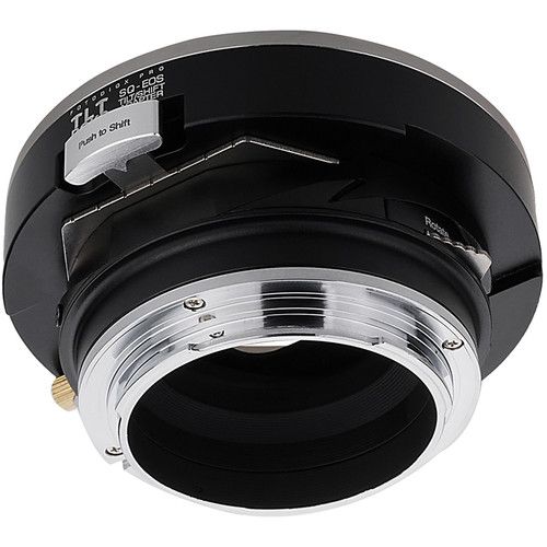  FotodioX Pro TLT ROKR Tilt-Shift Lens Mount Adapter with Generation v10 Focus Confirmation Chip for Bronica SQ-Mount Lens to Canon EF or EF-S-Mount Camera