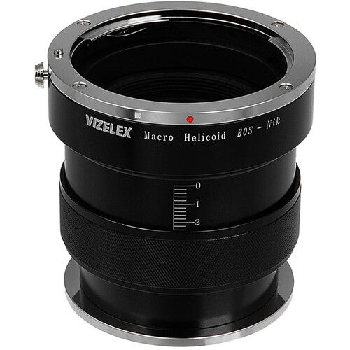  FotodioX Vizelex Macro Focusing Helicoid Adapter for Canon EOS EF/EF-S Lens to Nikon Body