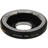 FotodioX Pro Lens Mount Adapter for Contax/Yashica Lens to Nikon F Mount Camera