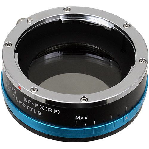  FotodioX Vizelex ND Throttle Lens Mount Adapter for Canon EF/EF-S-Mount Lens to FUJIFILM X-Mount Camera