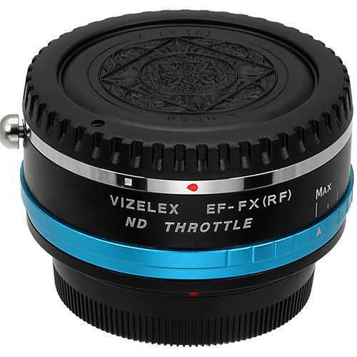  FotodioX Vizelex ND Throttle Lens Mount Adapter for Canon EF/EF-S-Mount Lens to FUJIFILM X-Mount Camera