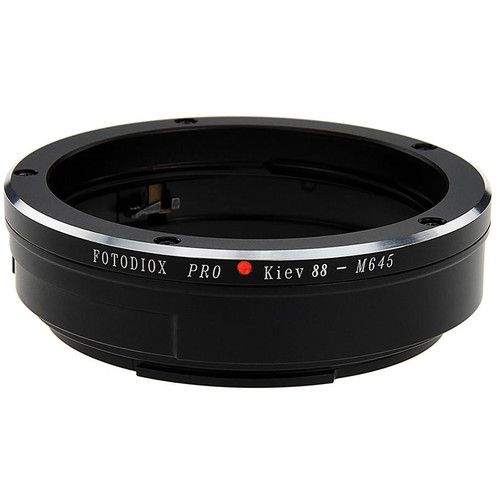  FotodioX Pro Mount Adapter for Kiev 88-Mount Lens to Mamiya 645-Mount Camera