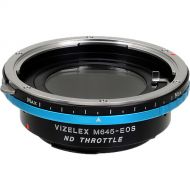 FotodioX Vizelex ND Throttle Lens Mount Adapter for Mamiya 645-Mount Lens to Canon EF-Mount Camera