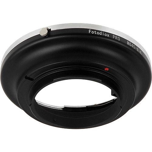  FotodioX Pro Lens Mount Adapter for Mamiya 645 Lens to Nikon F Mount Camera