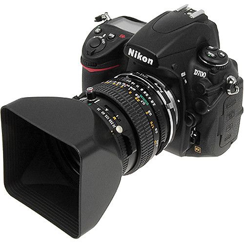  FotodioX Pro Lens Mount Adapter for Mamiya 645 Lens to Nikon F Mount Camera