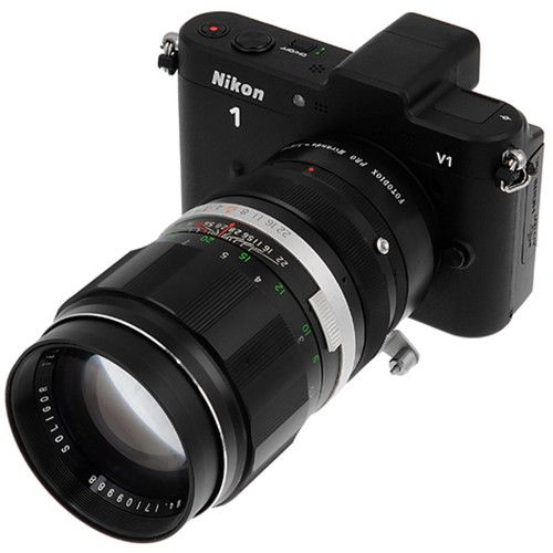  FotodioX Pro Mount Adapter for Miranda Lens to Nikon 1-Series Camera