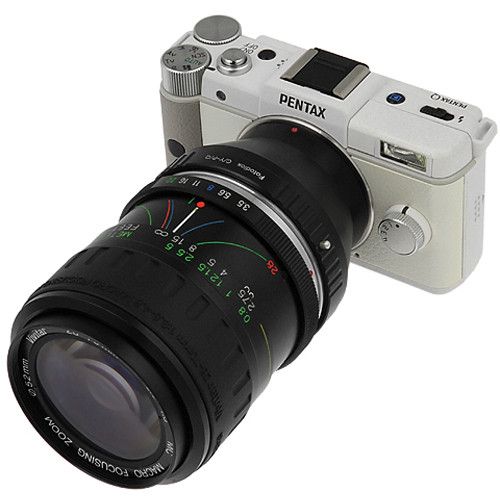  FotodioX Adapter for Contax-Yashica Lenses to Pentax Q Mount Mirrorless Cameras