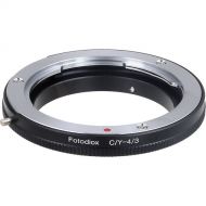 FotodioX Mount Adapter for Contax/Yashica Lens to Olympus 4/3-Mount Camera