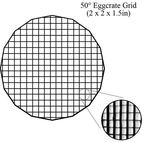  FotodioX 50° Fabric Grid (40