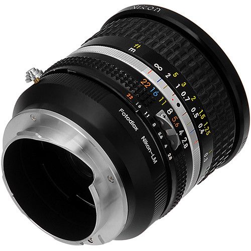  FotodioX Nikon F Pro Lens Adapter for Leica M-Mount Cameras