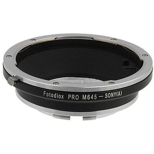  FotodioX Pro Mount Adapter for Mamiya 645 Lens to Sony A-Mount Camera