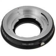 FotodioX Pro Lens Mount Adapter for DKL Lens to Canon EF-Mount Camera