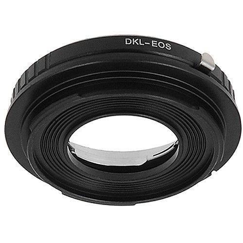  FotodioX Pro Lens Mount Adapter for DKL Lens to Canon EF-Mount Camera