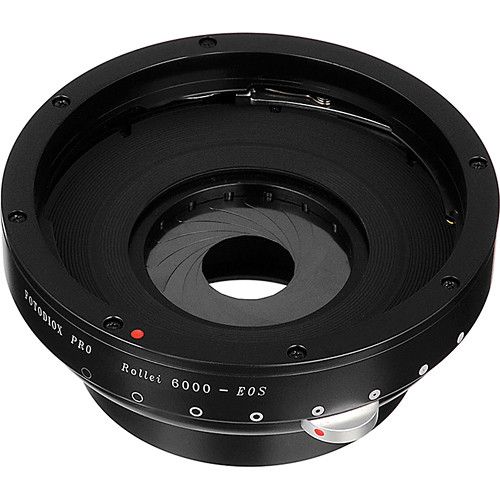  FotodioX Pro Lens Mount Adapter for Rollei 6000 Lens to Canon EF-Mount Camera
