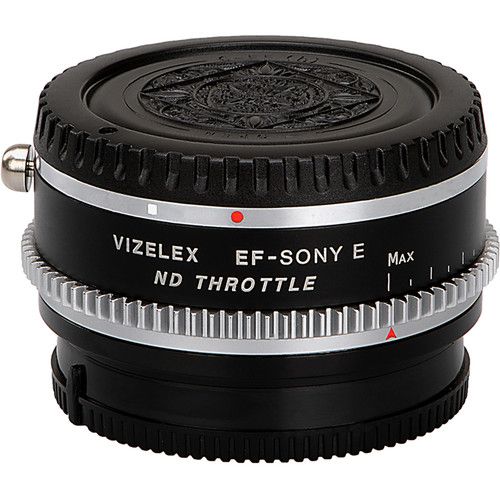  FotodioX Vizelex Cine ND Throttle Lens Mount Double Adapter Kit for Leica R-Mount Lens to Sony E-Mount Camera