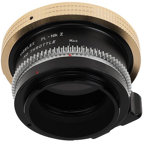  FotodioX Vizelex Cine ND Throttle Lens Mount Adapter (ARRI PL Lens to Nikon Z Camera)