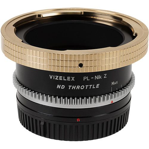  FotodioX Vizelex Cine ND Throttle Lens Mount Adapter (ARRI PL Lens to Nikon Z Camera)