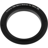 FotodioX 55mm Reverse Mount Macro Adapter Ring for Canon EF-Mount Cameras