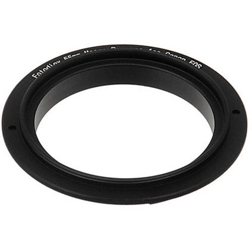  FotodioX 55mm Reverse Mount Macro Adapter Ring for Canon EF-Mount Cameras