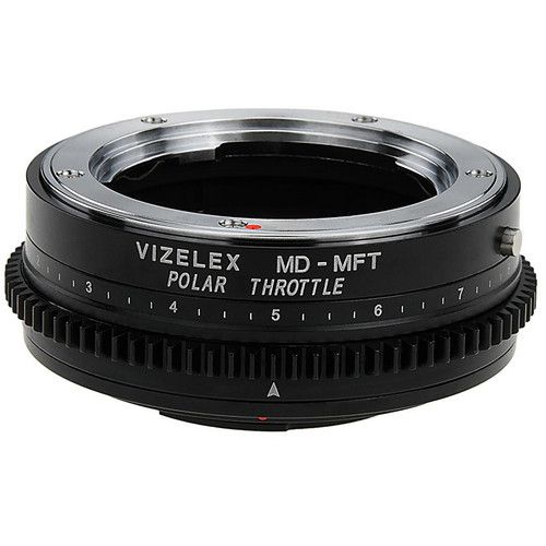  FotodioX Minolta MD Lens to Micro Four Thirds Camera Vizelex Polar Throttle Adapter