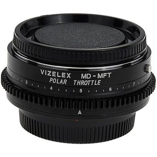  FotodioX Minolta MD Lens to Micro Four Thirds Camera Vizelex Polar Throttle Adapter