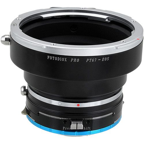  FotodioX Pro Combo Shift Mount Lens Adapter for Pentax 67-Mount to FUJIFILM X-Mount Camera