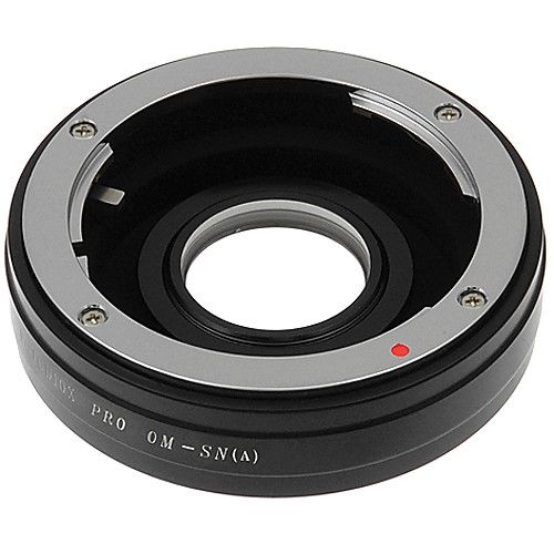  FotodioX Pro Lens Mount Adapter for Olympus OM Lens to Sony A Mount Camera