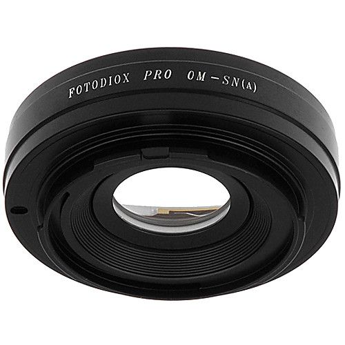  FotodioX Pro Lens Mount Adapter for Olympus OM Lens to Sony A Mount Camera