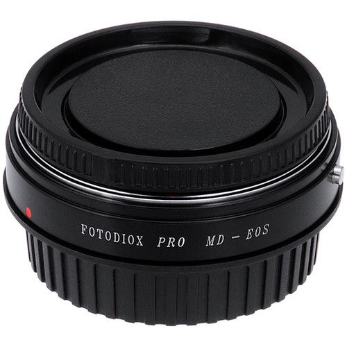  FotodioX Pro Lens Mount Adapter with Generation v10 Focus Confirmation Chip for Minolta SR / MD / MC-Mount Lens to Canon EF or EF-S Mount Camera