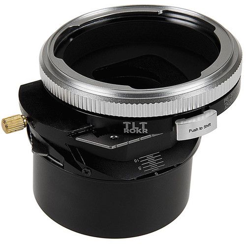  FotodioX Pro TLT ROKR Tilt-Shift Adapter for Pentacon 6 Lens to Sony E Camera