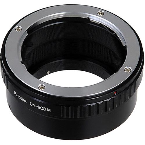  FotodioX Mount Adapter for Olympus OM-Mount Lens to Canon EOS M Camera