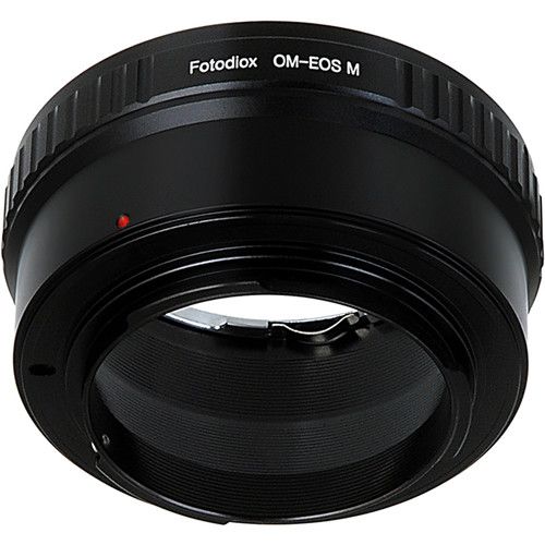  FotodioX Mount Adapter for Olympus OM-Mount Lens to Canon EOS M Camera