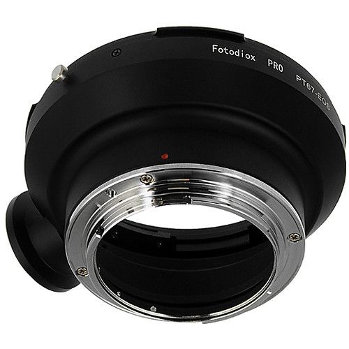  FotodioX Pro Lens Mount Adapter for Pentax 67 Lens to Canon EF-Mount Camera