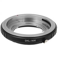 FotodioX Pro Lens Mount Adapter for DKL Lens to Nikon F Mount Camera