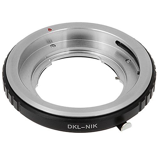  FotodioX Pro Lens Mount Adapter for DKL Lens to Nikon F Mount Camera