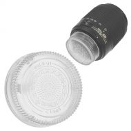 FotodioX Designer Rear Lens Cap for Nikon F-Mount Lenses (Clear)