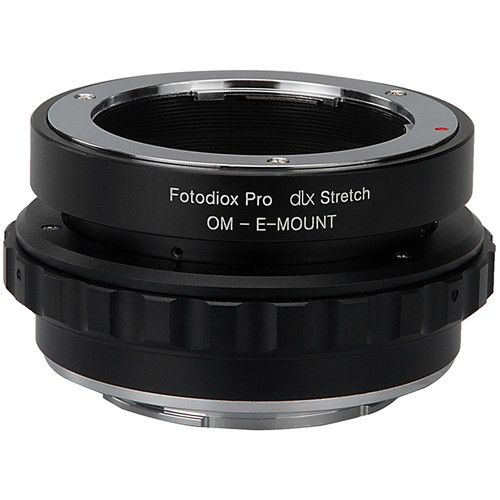  FotodioX Olympus OM Lens to Sony E-Mount DLX Stretch Adapter