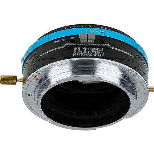  FotodioX Pro TLT ROKR Tilt-Shift Adapter for Nikon F Lens to Canon RF-Mount Cameras