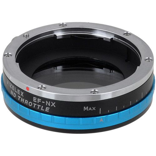  FotodioX Vizelex ND Throttle Lens Mount Adapter for Canon EF/EF-S-Mount Lens to Samsung NX-Mount Camera