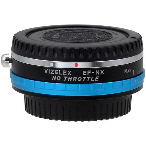  FotodioX Vizelex ND Throttle Lens Mount Adapter for Canon EF/EF-S-Mount Lens to Samsung NX-Mount Camera