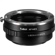 FotodioX Mount Adapter with Aperture Control Dial for Sony A-Mount Lens to Sony E-Mount Camera