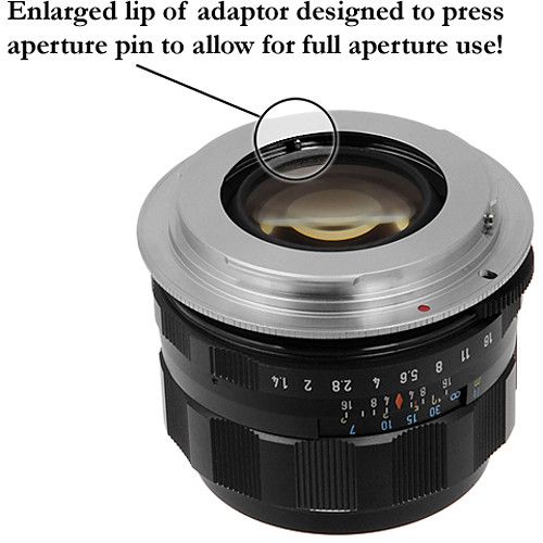  FotodioX Pro Lens Mount Adapter for M42 Lens to Canon EF-Mount Camera