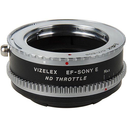  FotodioX Vizelex Cine ND Throttle Lens Mount Double Adapter Kit for Contax-Yashica Mount Lens to Sony E-Mount Camera